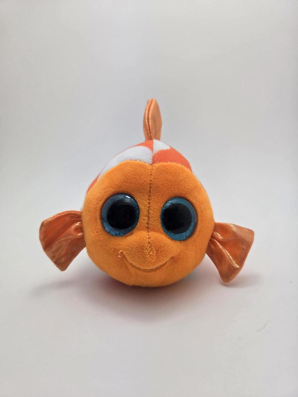Ty Beanie Boo “Sami” the Goldfish Plush - No Hang Tag (6 inch)